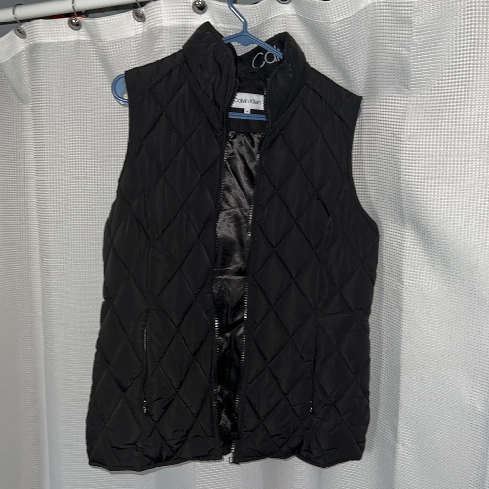 Women Black Calvin Klein vest